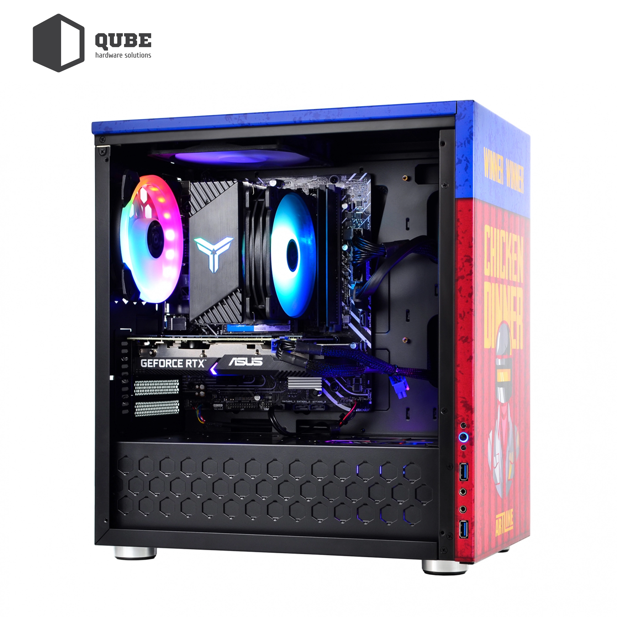 Корпус STYLE Aluminum Black PUBG Winner Printed – фото 13