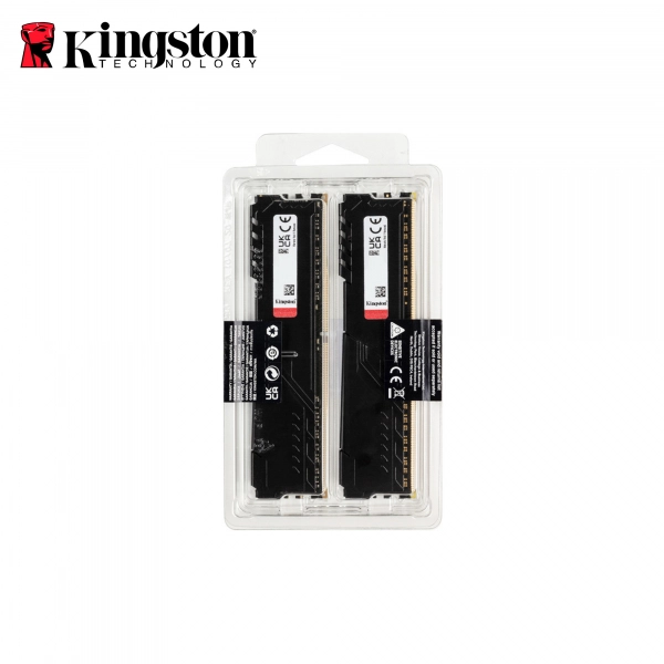 Купити Модуль пам'яті Kingston Fury Beast Black DDR4-3200 32GB (2x16GB) (KF432C16BB1K2/32) - фото 4