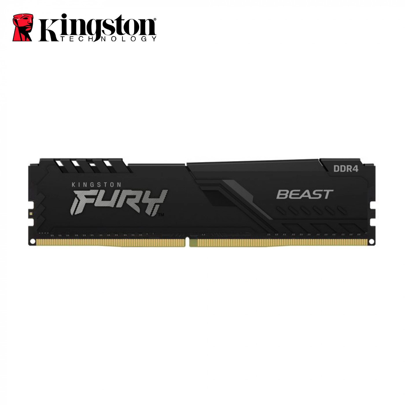 Купить Модуль памяти Kingston Fury Beast Black DDR4-3200 16GB (KF432C16BB/16) - фото 2