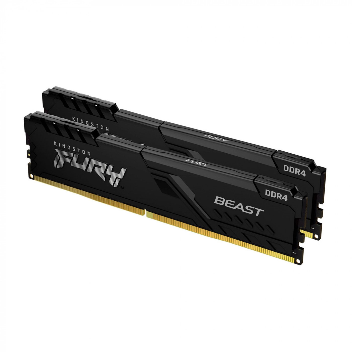 Купить Модуль памяти Kingston FURY Beast Black DDR4-3200 64GB KIT (2x32GB) (KF432C16BBK2/64) - фото 1