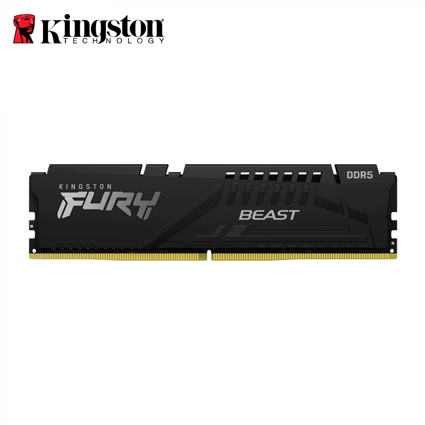 Купити Модуль пам'яті Kingston Fury Beast Black DDR5-5200 16Gb DIMM (KF552C40BB-16) - фото 2