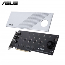 Купить Плата-адаптер ASUS PCIe Hyper M.2 X16 PCIe 4.0 X4 Expansion Card GEN 4 256 Gbps - фото 2