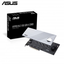 Купить Плата-адаптер ASUS PCIe Hyper M.2 X16 PCIe 4.0 X4 Expansion Card GEN 4 256 Gbps - фото 4