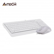 Купити Комплект клавіатура+миша A4Tech F1512 White - фото 3