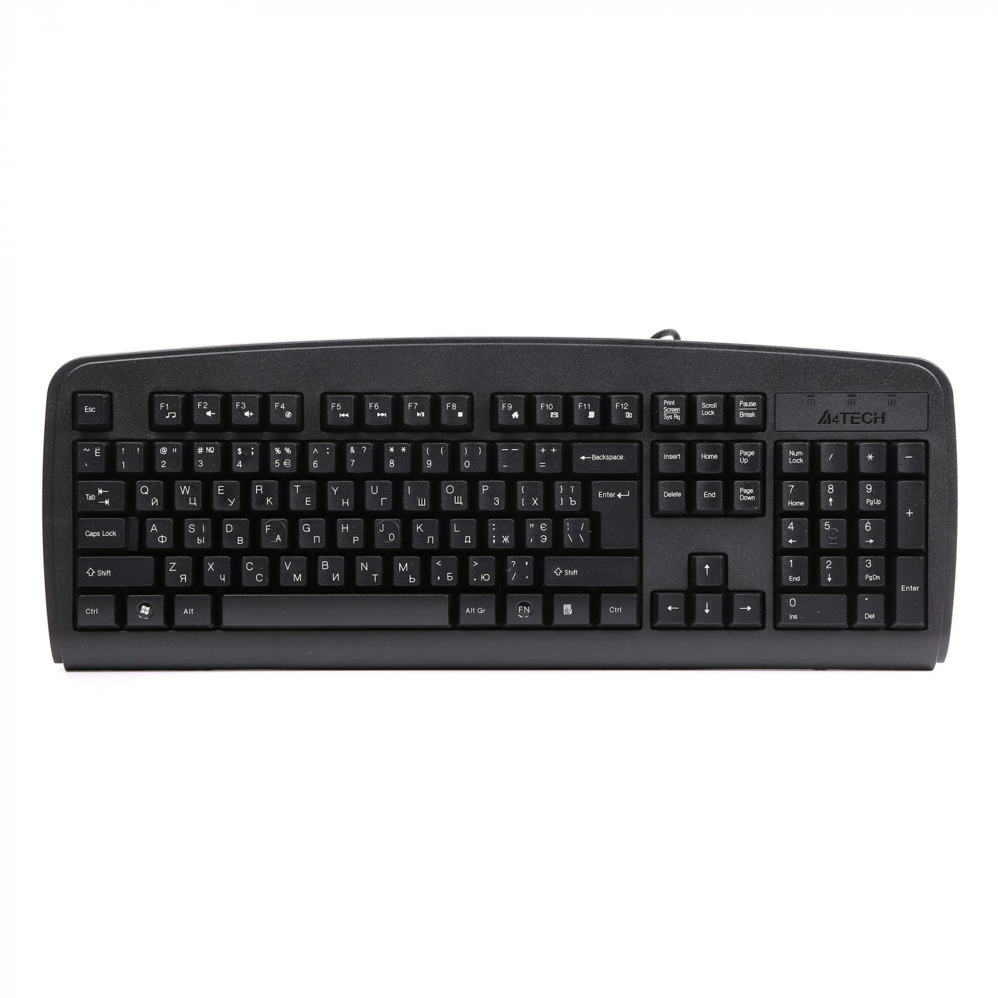 Купити Клавіатура A4Tech KB-720 Black USB - фото 1