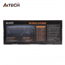 Купити Клавіатура A4Tech KB-720 Black USB - фото 4