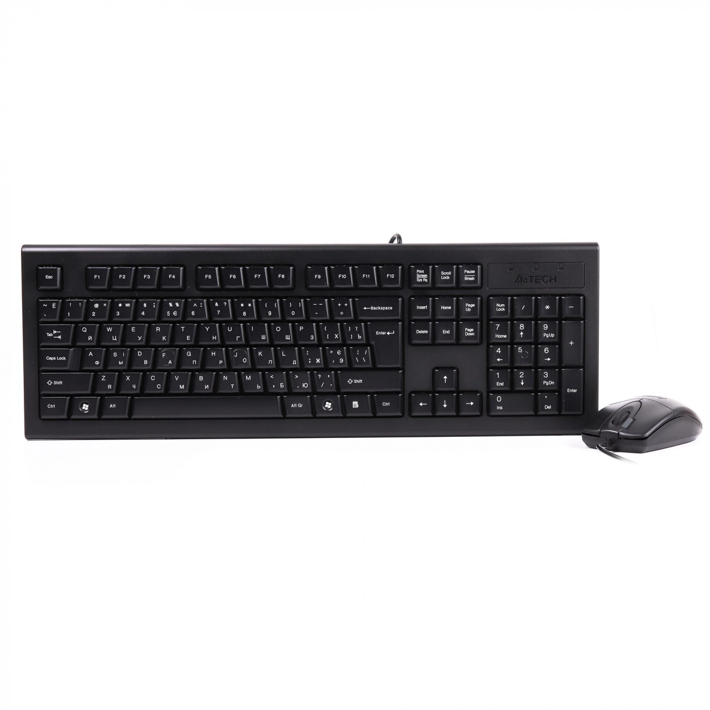 Купить Комплект клавиатура+мышь A4Tech KRS-8520D Black - фото 1