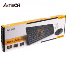 Купить Комплект клавиатура+мышь A4Tech KRS-8520D Black - фото 3
