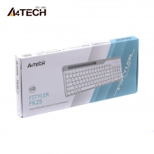 Купити Клавіатура A4Tech Fstyler FK25 White USB - фото 5
