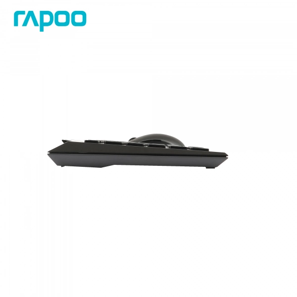 Купить Комплект беспроводной клавиатура+мышь Rapoo 8200M Black - фото 6