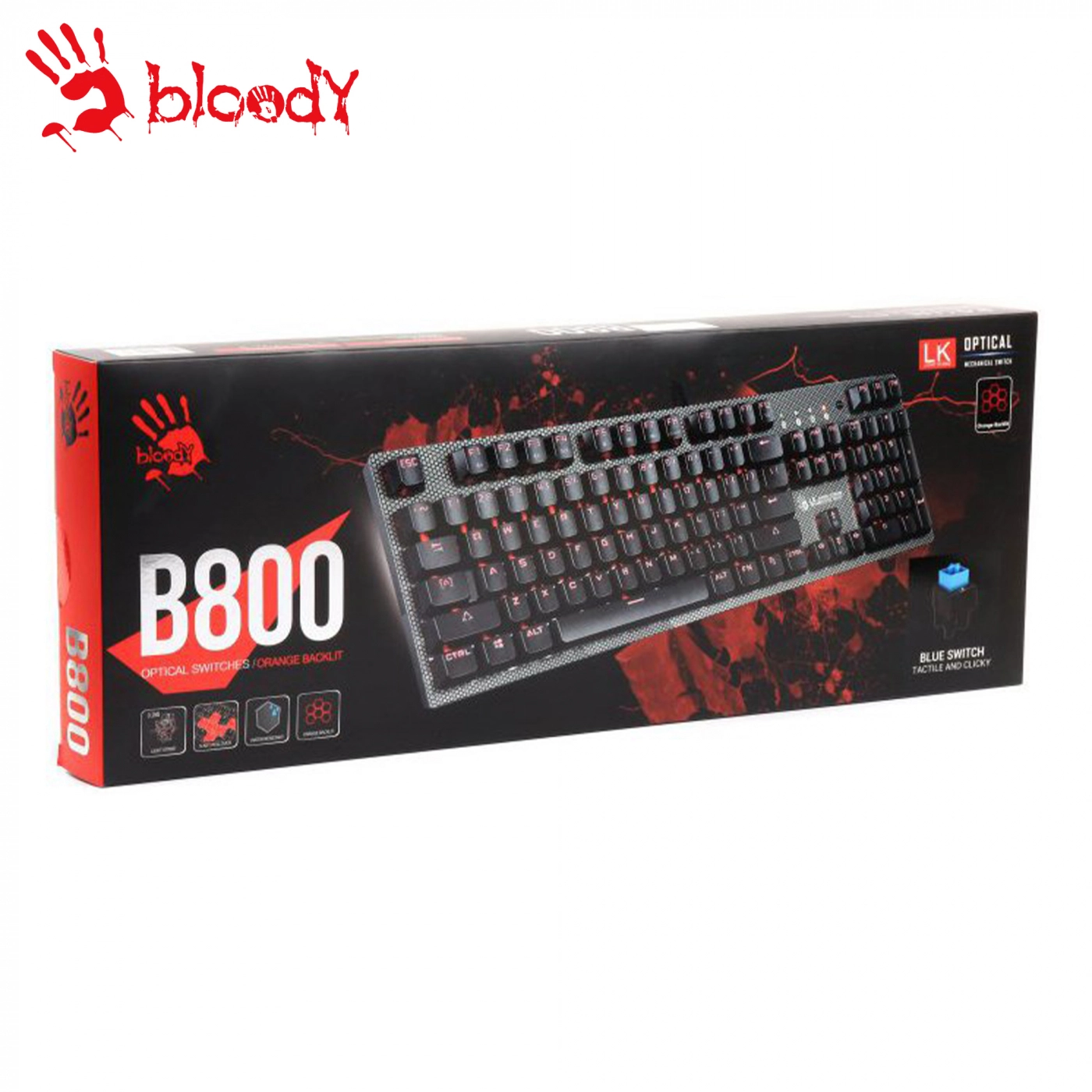 Купити Клавіатура A4Tech Bloody B800 NetBee - фото 6