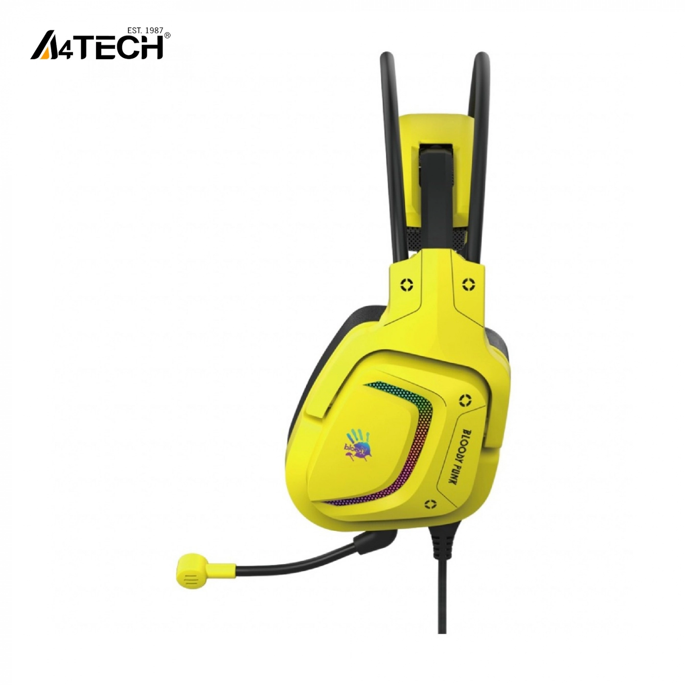 Купити Навушники A4Tech Bloody G575 Punk Yellow - фото 3