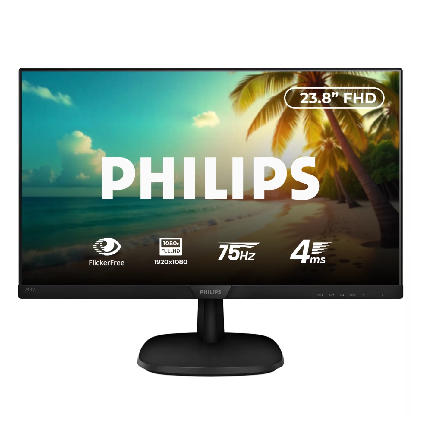 Купити Монітор 23.8" Philips 243V7QDSB - фото 1