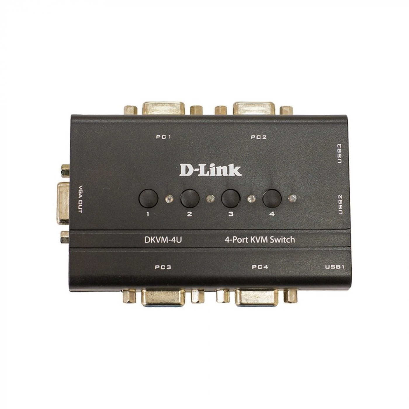 Купить KVM-переключатель D-Link DKVM-4U 4-портовый USB - фото 1