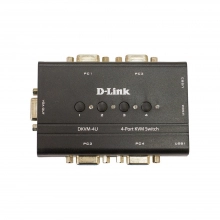 Купить KVM-переключатель D-Link DKVM-4U 4-портовый USB - фото 1