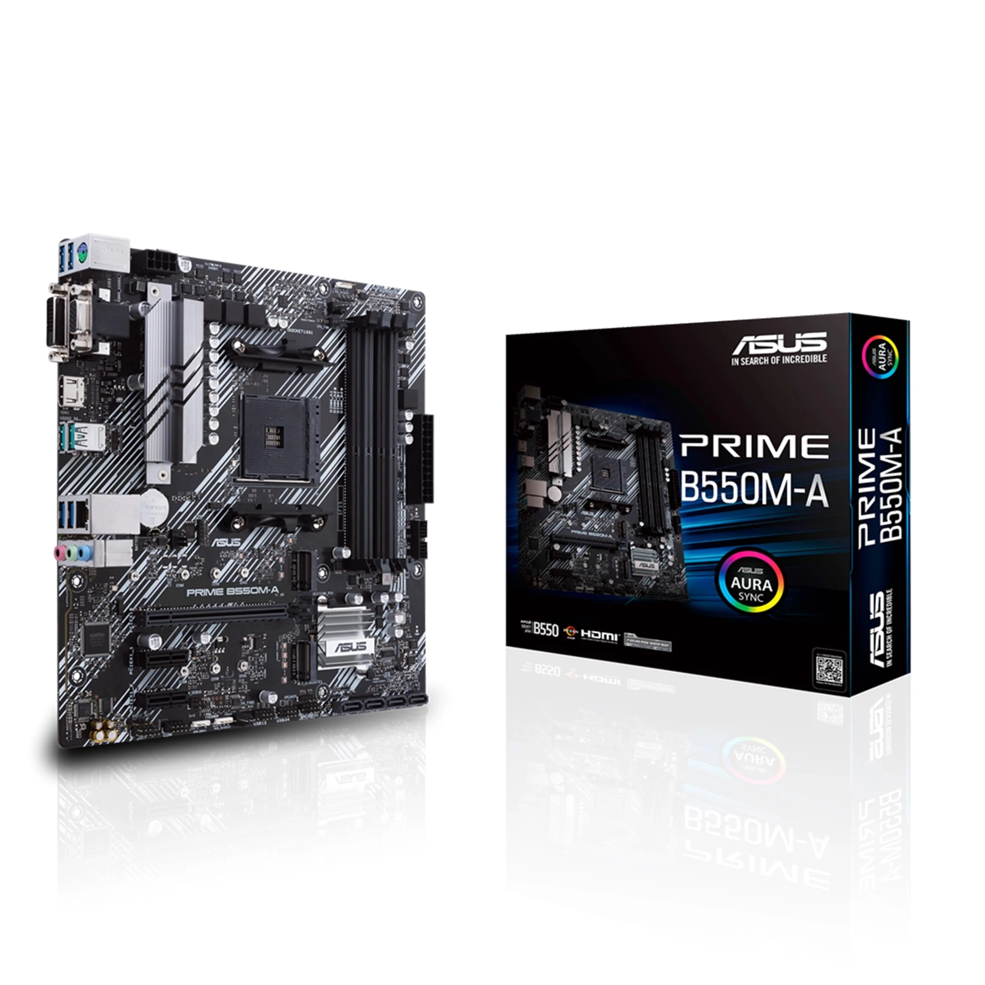 Купити Материнська плата ASUS PRIME B550M-A - фото 1