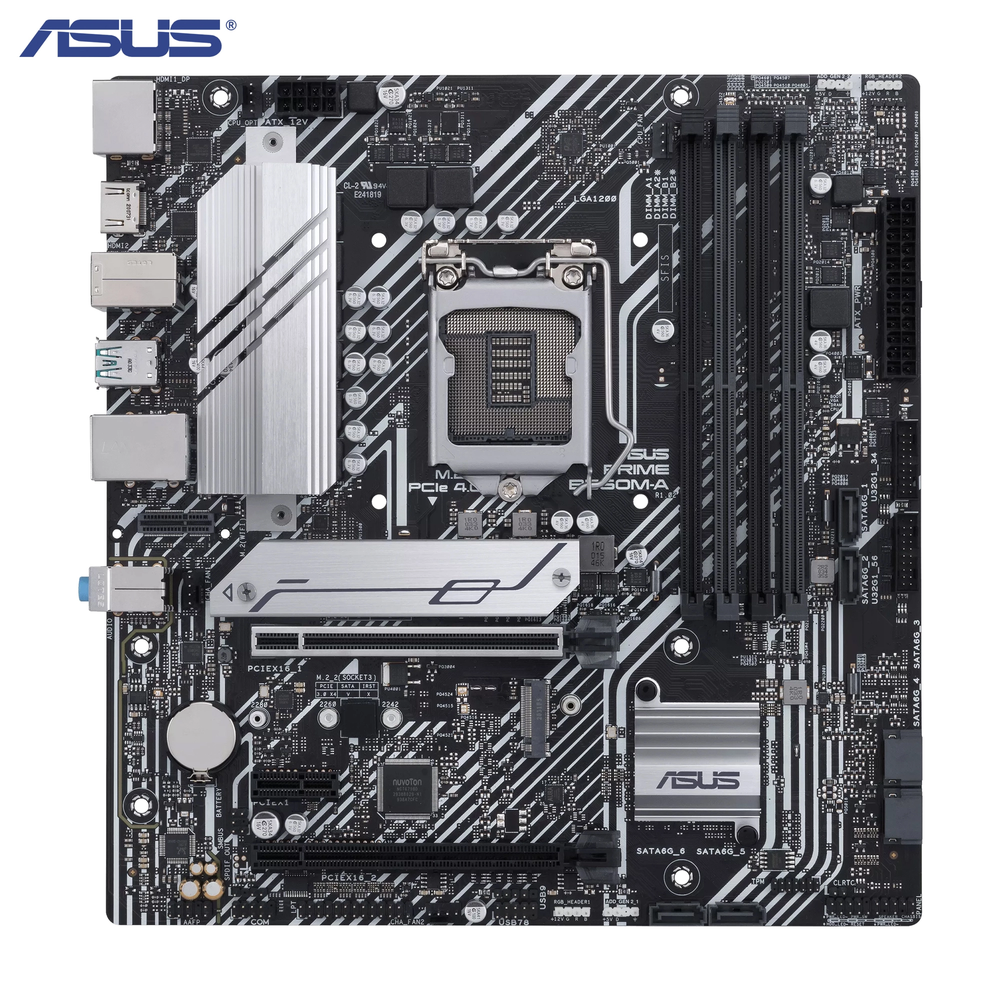Купити Материнська плата ASUS PRIME B560M-A - фото 2