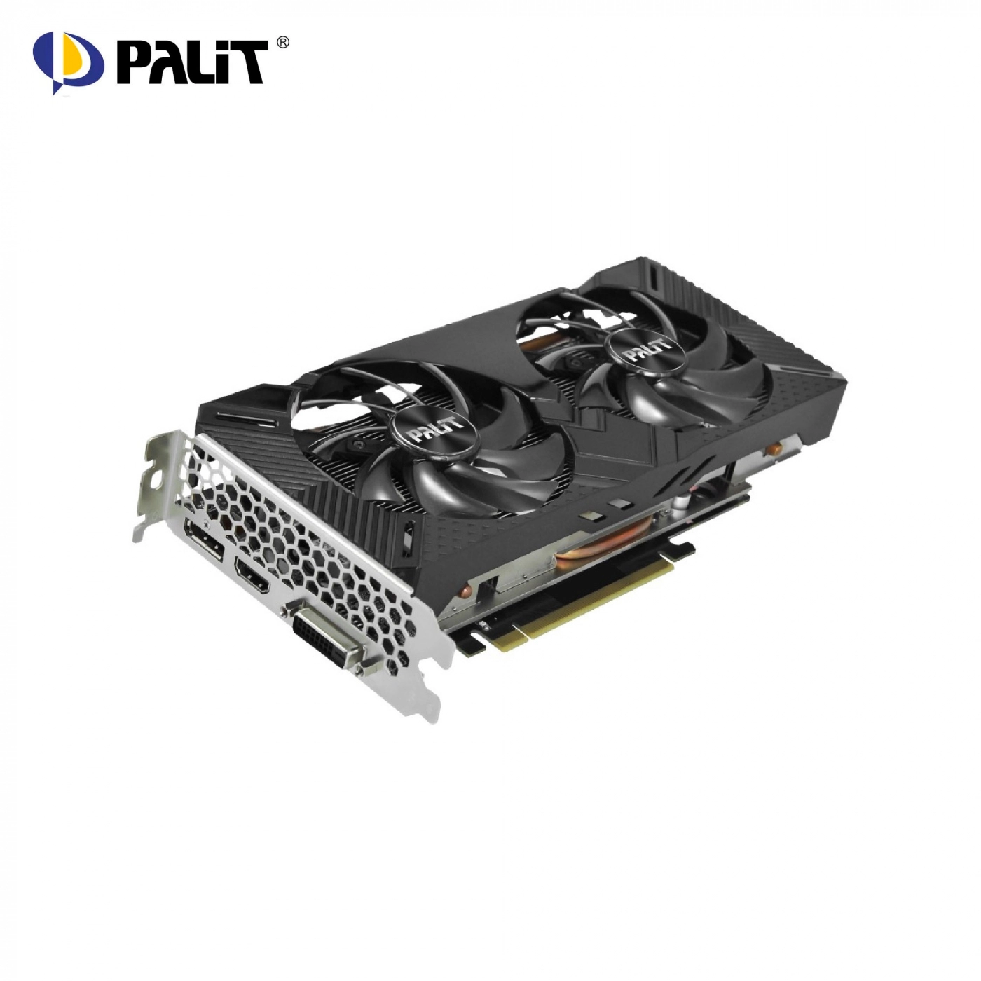 Купить Видеокарта Palit GeForce GTX 1660Ti DUAL 6GB GDDR6 (NE6166T018J9-1160C) - фото 2