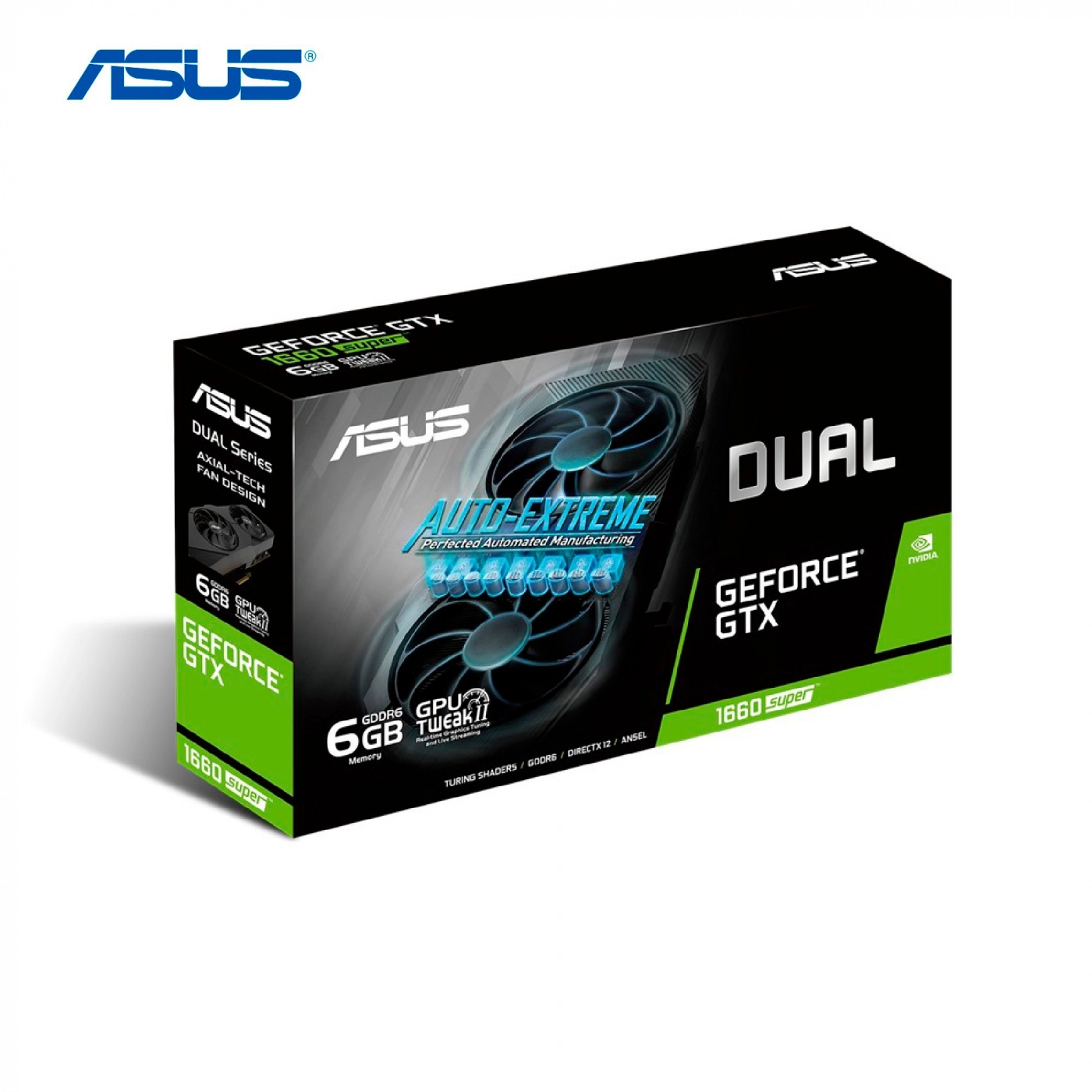 Купить Видеокарта ASUS GeForce DUAL-GTX1660S-6G-EVO - фото 5