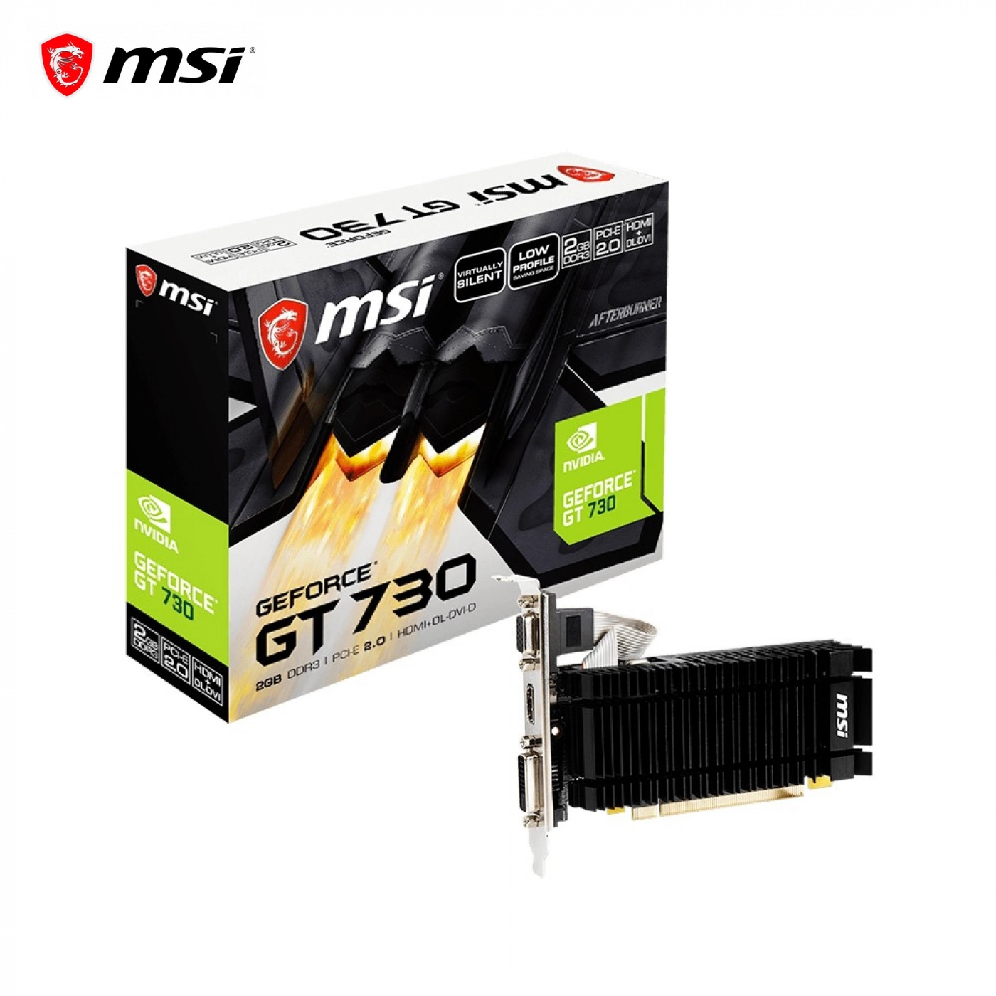 Купить Видеокарта MSI GeForce N730K-2GD3H/LPV1 - фото 4