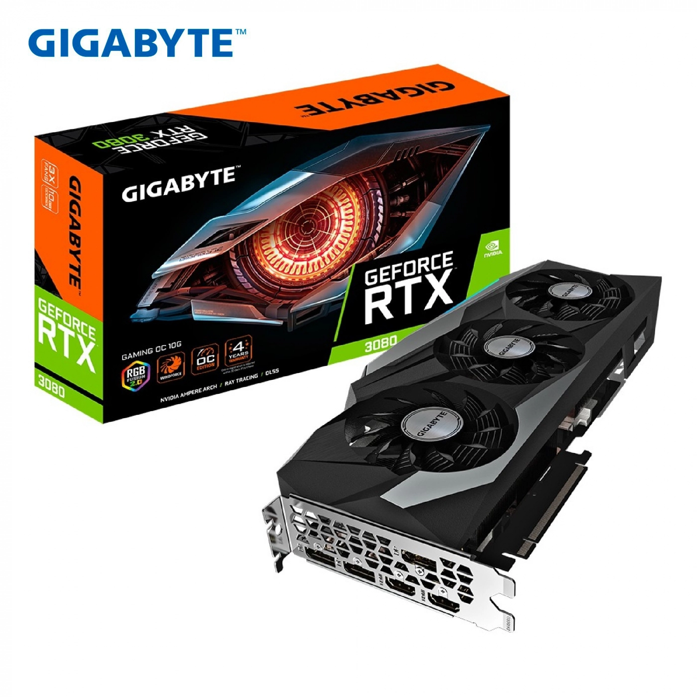 Купить Видеокарта GIGABYTE GeForce RTX 3080 GAMING OC 10G (rev. 2.0) - фото 7