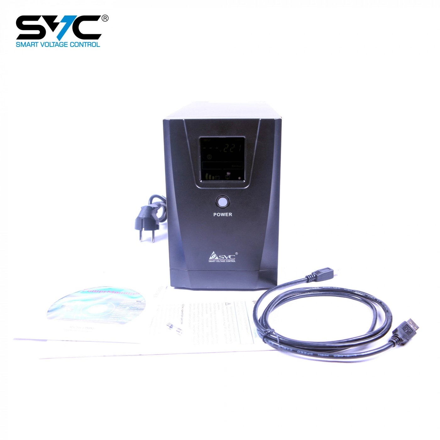 Купить ИБП SVC VP-1250-LCD 1250 VA - фото 3