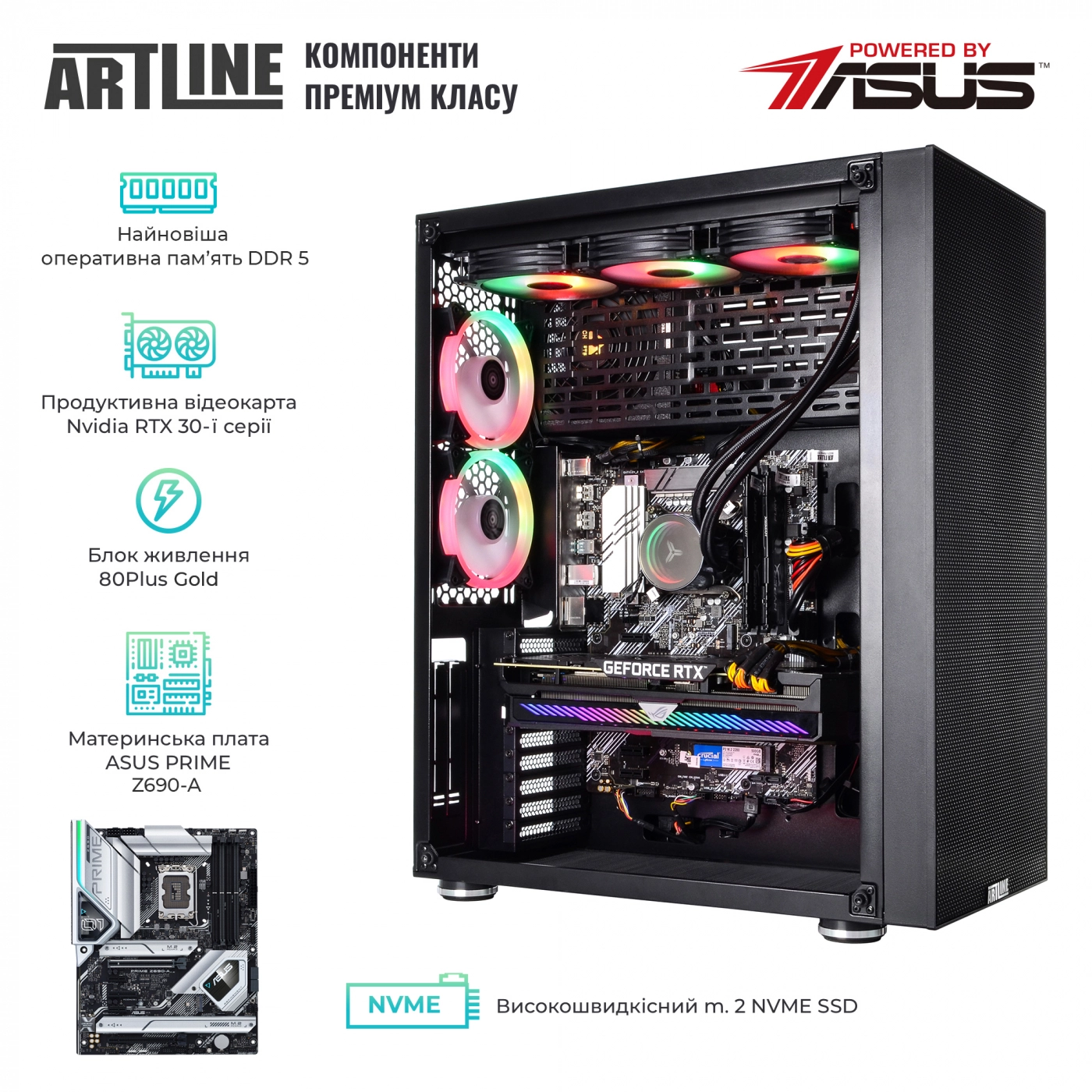 Купити Комп'ютер ARTLINE Gaming X99v50Win - фото 3