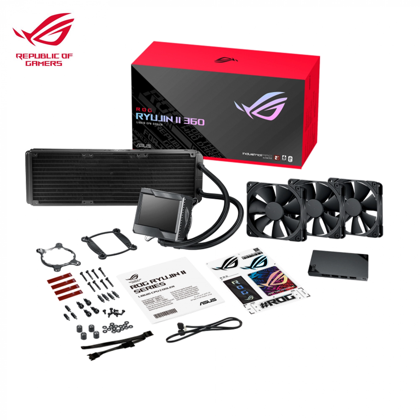 Купить Система жидкостного охлаждения ASUS ROG RYUJIN II 360 - фото 7