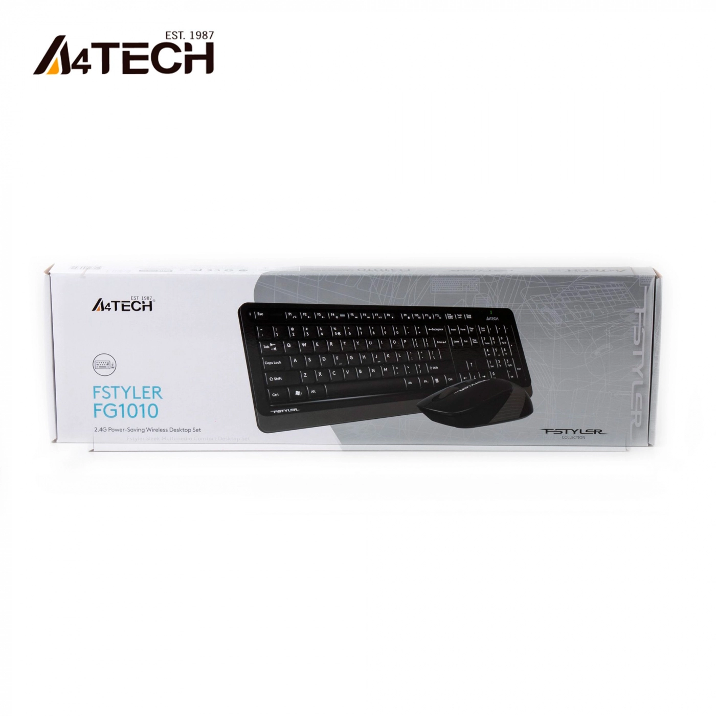Купити Комплект клавіатура та миша A4Tech FG1010 Grey - фото 6