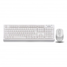 Купити Комплект клавіатура та миша A4Tech FG1010 White - фото 1