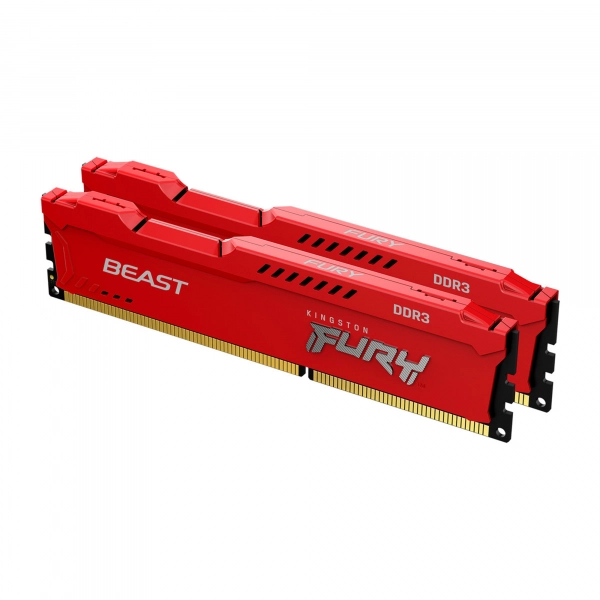 Купить Модуль памяти Kingston FURY Beast DDR3-1600 8GB KIT (2x4GB) (KF316C10BRK2/8) - фото 1