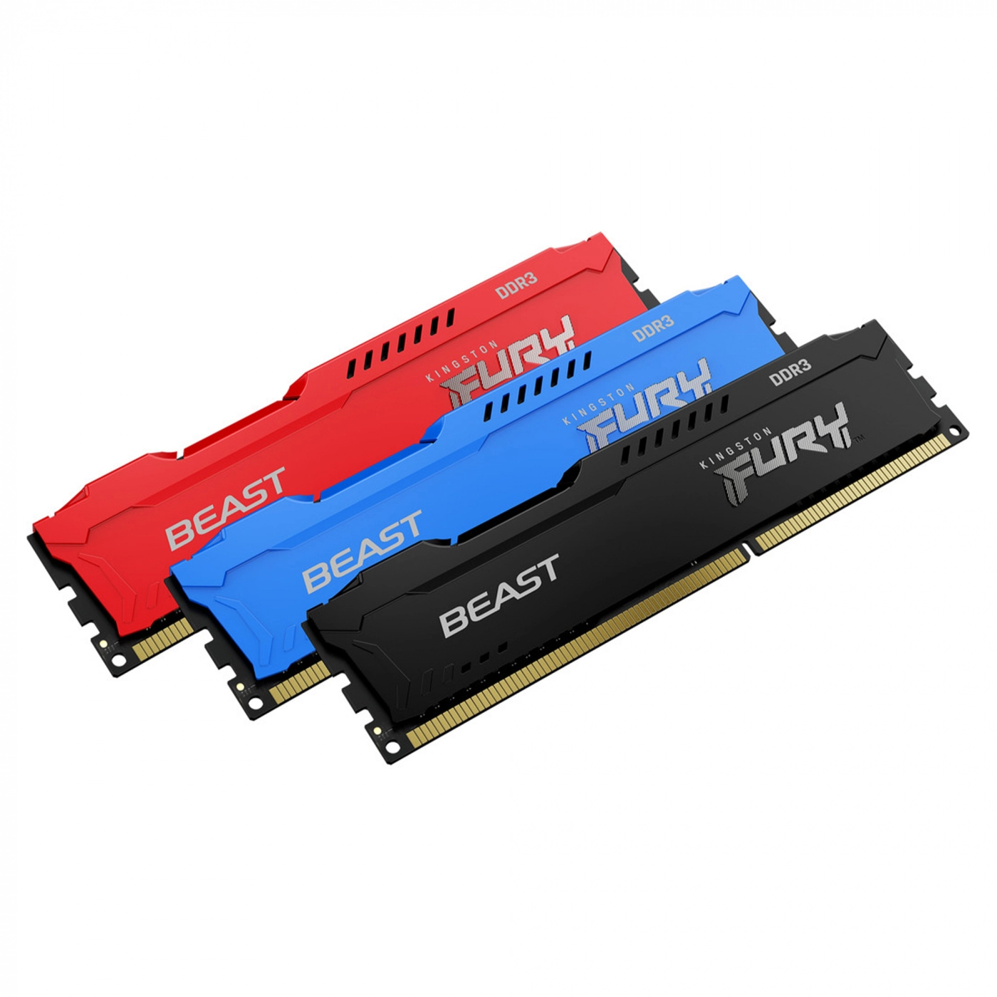 Купить Модуль памяти Kingston FURY Beast DDR3-1600 8GB KIT (2x4GB) (KF316C10BRK2/8) - фото 7