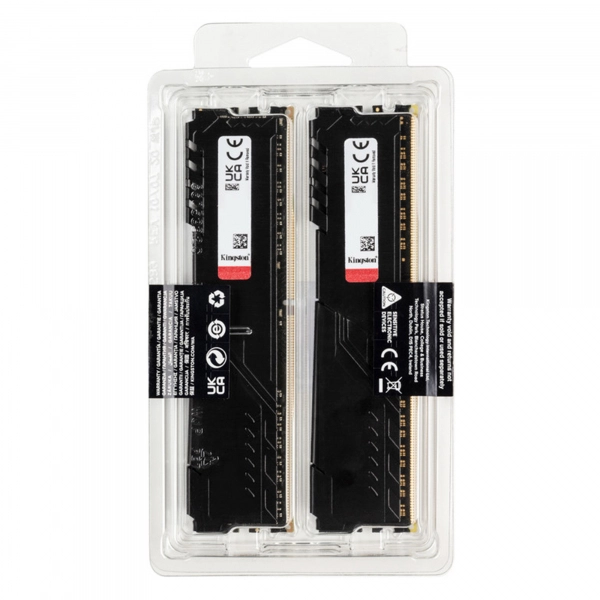 Купить Модуль памяти Kingston FURY Beast DDR4-2666 16GB KIT (4x4GB) (KF426C16BBK4/16) - фото 6