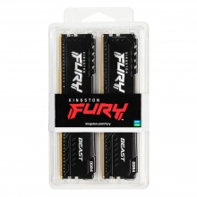 Купить Модуль памяти Kingston FURY Beast DDR4-2666 32GB KIT (2x16GB) (KF426C16BB1K2/32) - фото 5