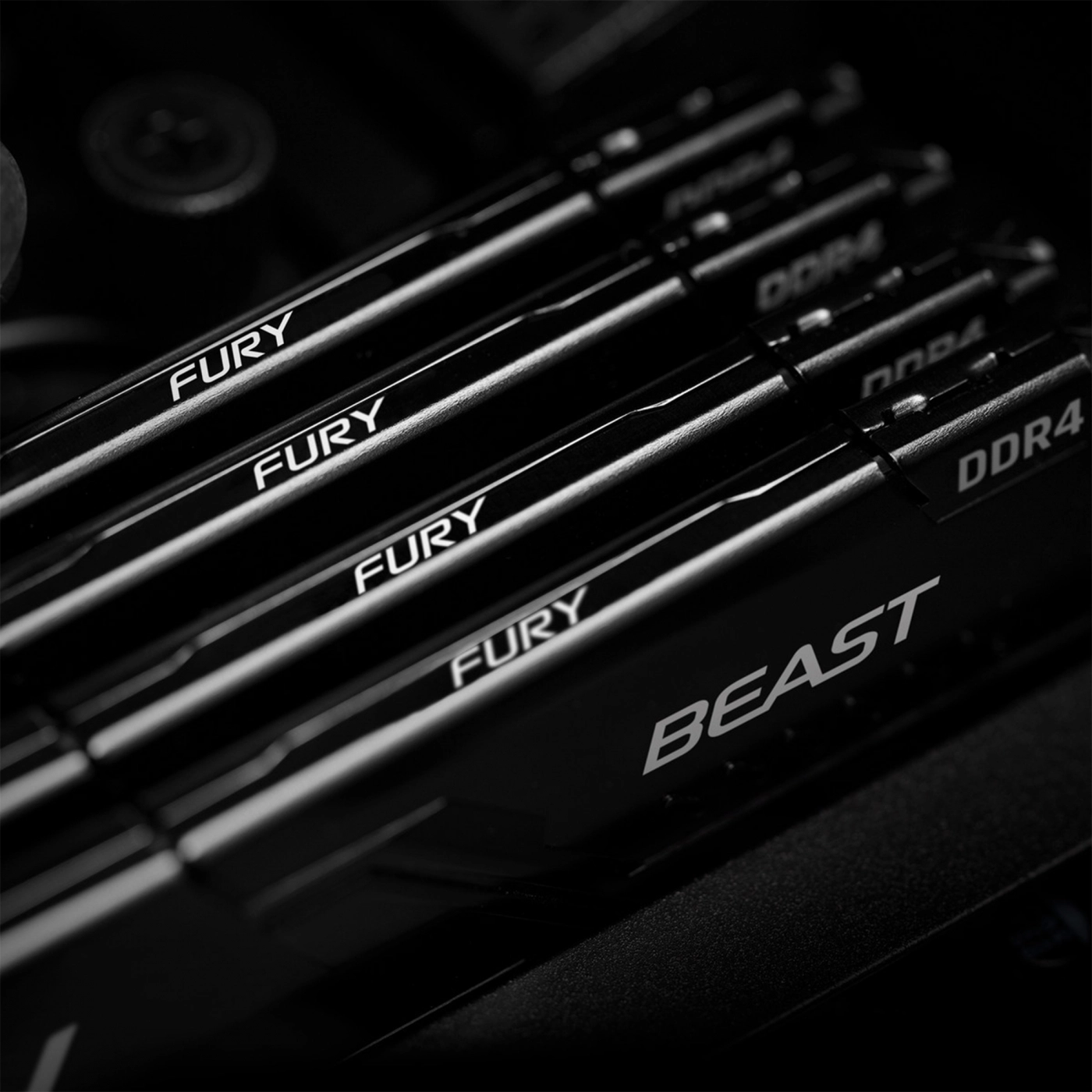 Купити Модуль пам'яті Kingston FURY Beast DDR4-3200 64GB KIT (4x16GB) (KF432C16BB1K4/64) - фото 9