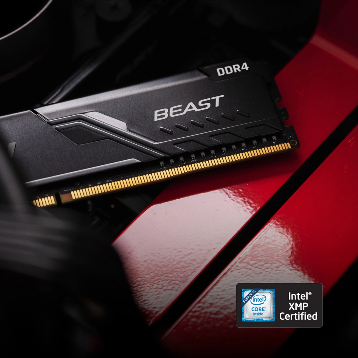 Купити Модуль пам'яті Kingston FURY Beast DDR4-3600 32GB KIT (4x8GB) (KF436C17BBK4/32) - фото 7