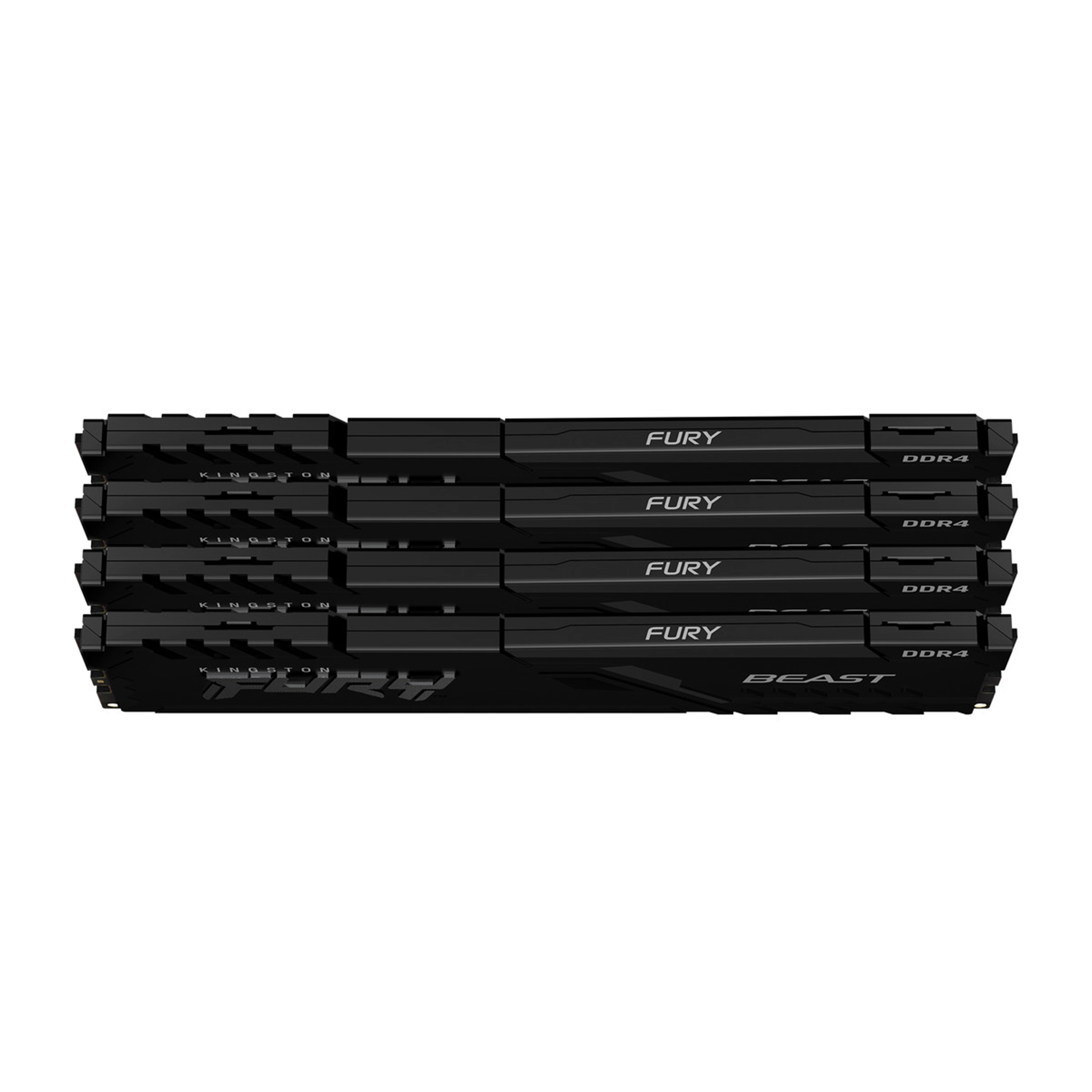 Купить Модуль памяти Kingston FURY Beast DDR4-3600 64GB KIT (4x16GB) (KF436C18BBK4/64) - фото 3