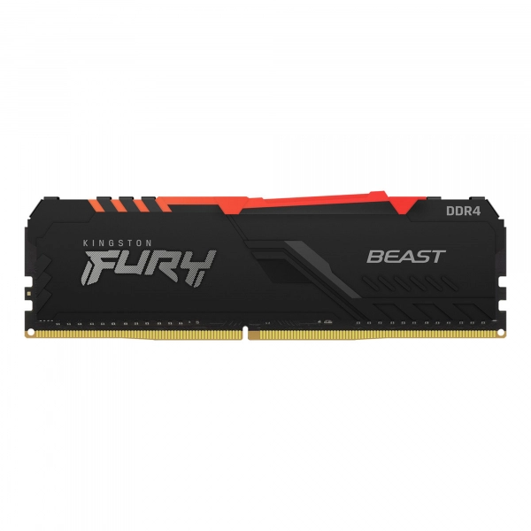 Купити Модуль пам'яті Kingston FURY Beast RGB DDR4-3200 16GB KIT (2x8GB) (KF432C16BBAK2/16) - фото 2