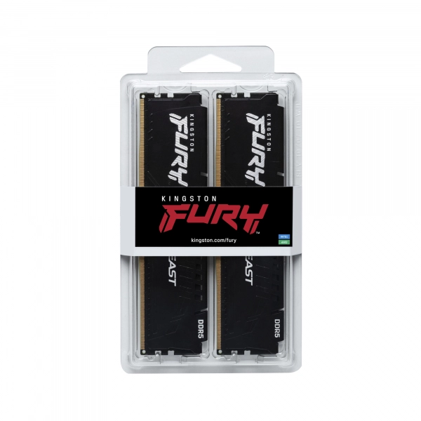 Купити Модуль пам'яті Kingston FURY Beast DDR5-4800 32GB KIT (2x16GB) (KF548C38BBK2-32) - фото 5