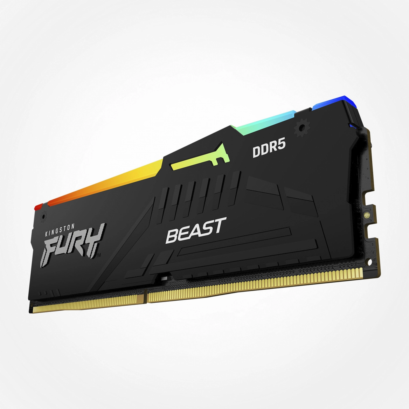 Купить Модуль памяти Kingston FURY Beast RGB DDR5-4800 64GB KIT (2x32GB) (KF548C38BBAK2-64) - фото 5