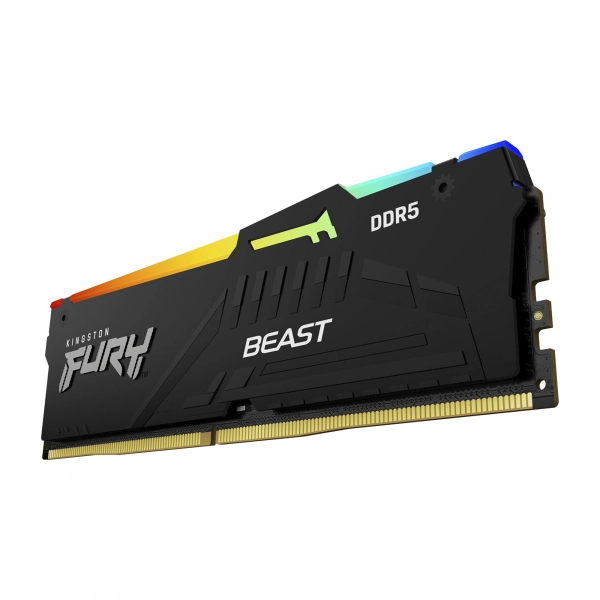 Купить Модуль памяти Kingston FURY Beast RGB DDR5-6000 16GB (KF560C40BBA-16) - фото 2