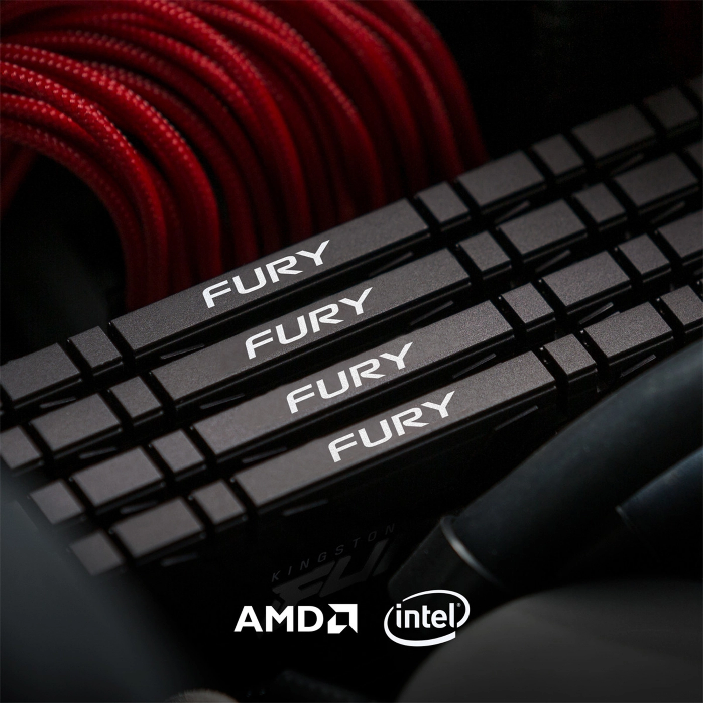 Купить Модуль памяти Kingston FURY Renegade DDR4-3200 128GB KIT (4x32GB) (KF432C16RBK4/128) - фото 5