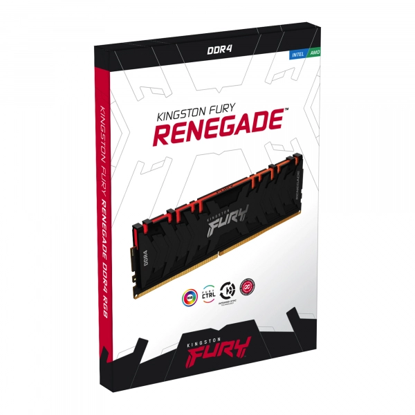 Купити Модуль пам'яті Kingston FURY Renegade RGB DDR4-3200 64GB KIT (2x32GB) (KF432C16RBAK2/64) - фото 5