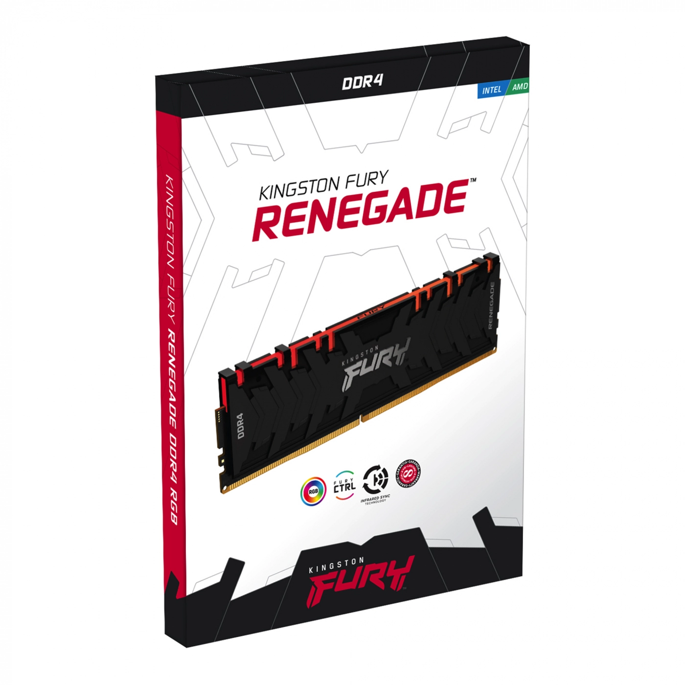 Купити Модуль пам'яті Kingston FURY Renegade RGB DDR4-3600 16GB KIT (2x8GB) (KF436C16RBAK2/16) - фото 5