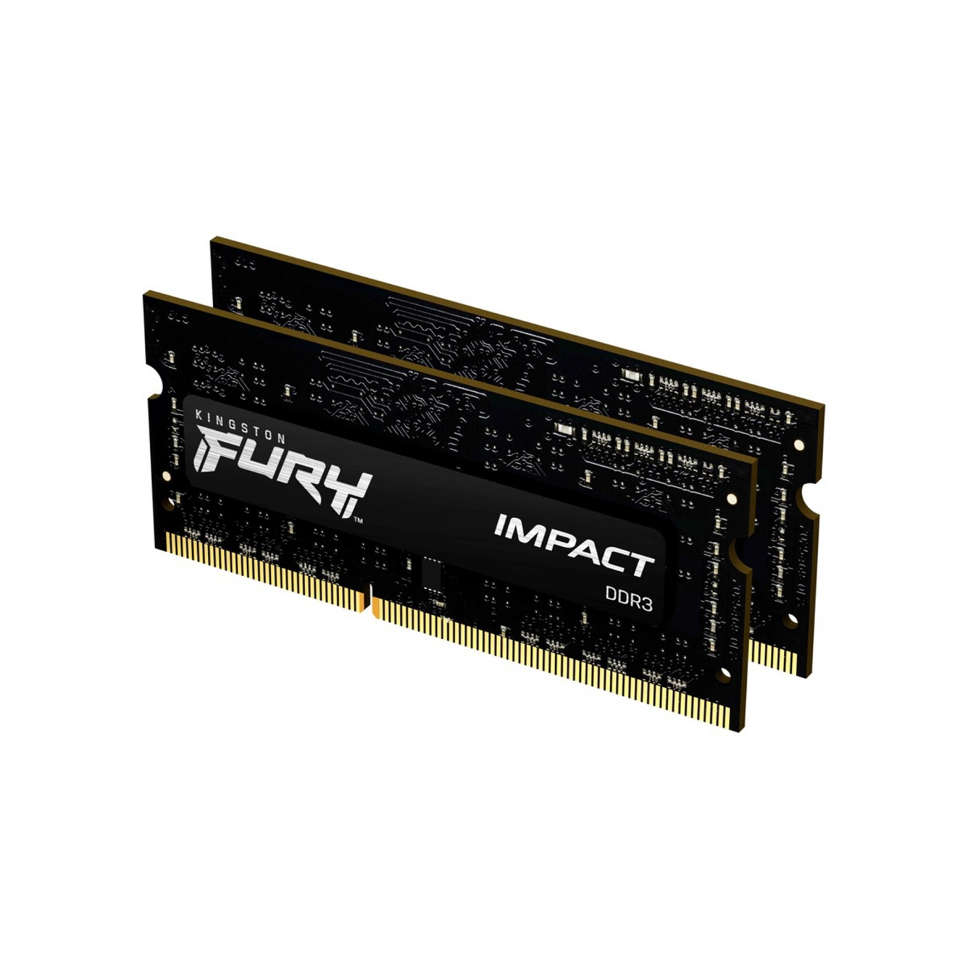 Купить Модуль памяти Kingston FURY Impact DDR3L-1600 SO-DIMM 8GB KIT (2x4GB) (KF316LS9IBK2/8) - фото 1