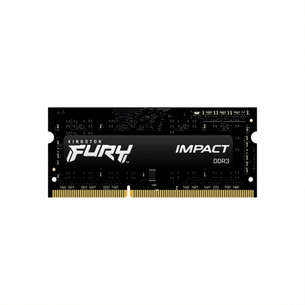 Купить Модуль памяти Kingston FURY Impact DDR3L-1600 SO-DIMM 8GB KIT (2x4GB) (KF316LS9IBK2/8) - фото 2