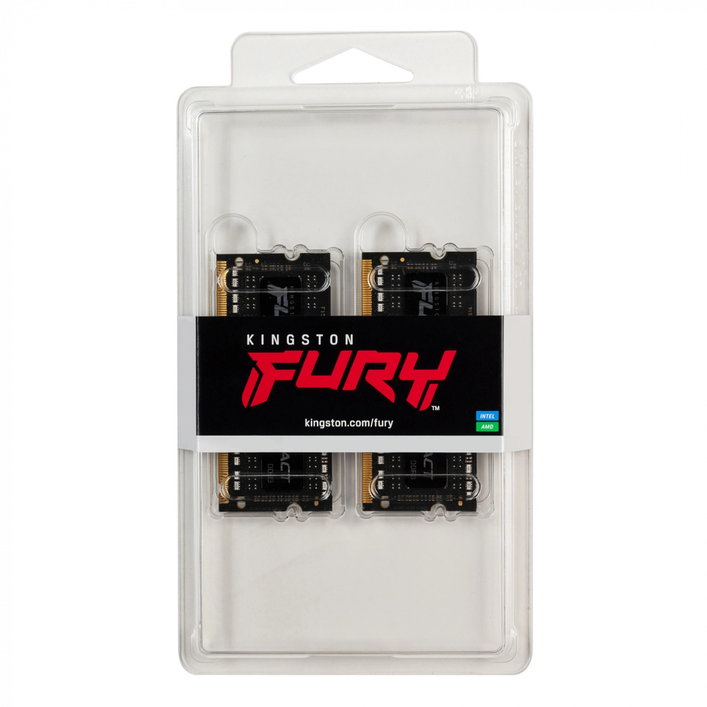 Купить Модуль памяти Kingston FURY Impact DDR3L-1600 SO-DIMM 8GB KIT (2x4GB) (KF316LS9IBK2/8) - фото 3