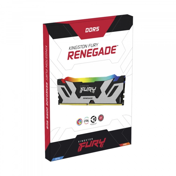 Купить Модуль памяти Kingston FURY Renegade RGB DDR5-6000 32GB KIT (2x16GB) (KF560C32RSKA2-32) - фото 3