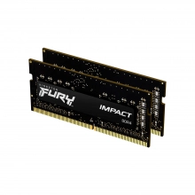 Купити Модуль пам'яті Kingston FURY Impact DDR4-2666 SO-DIMM 16GB KIT (2x8GB) (KF426S15IBK2/16) - фото 1