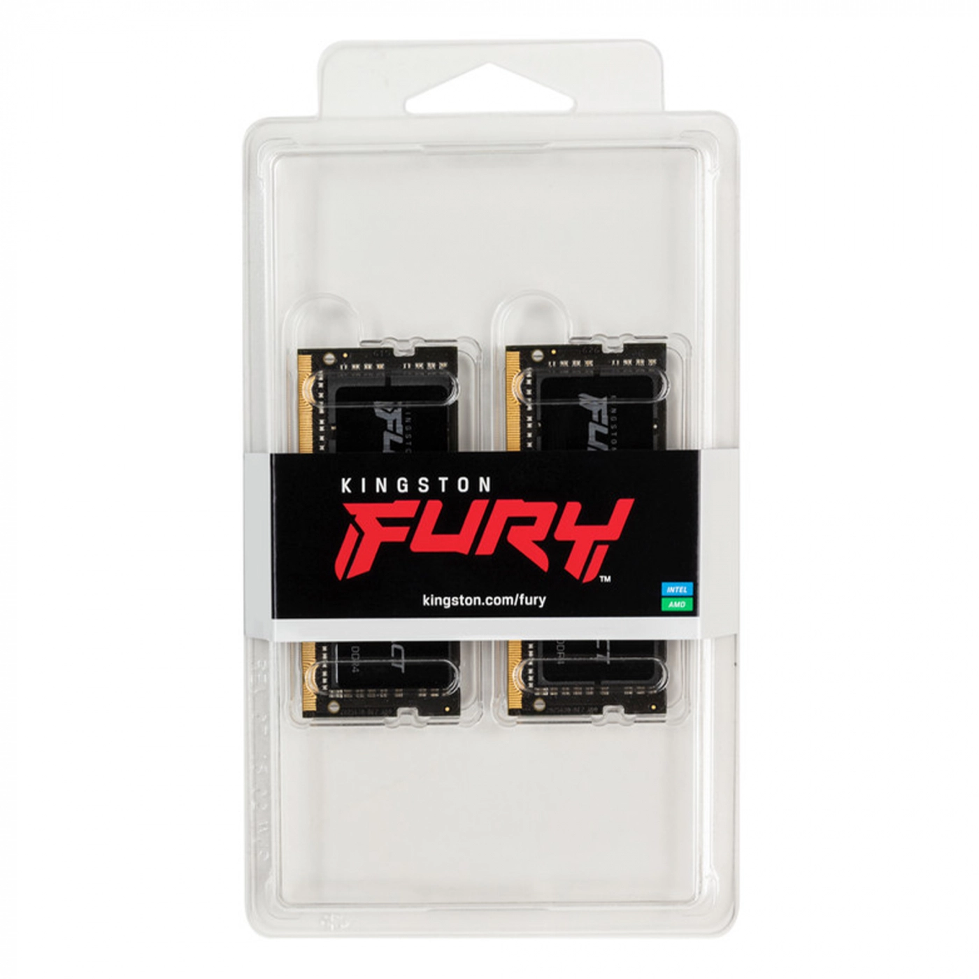 Купить Модуль памяти Kingston FURY Impact DDR4-2666 SO-DIMM 64GB KIT (2x32GB) (KF426S16IBK2/64) - фото 3